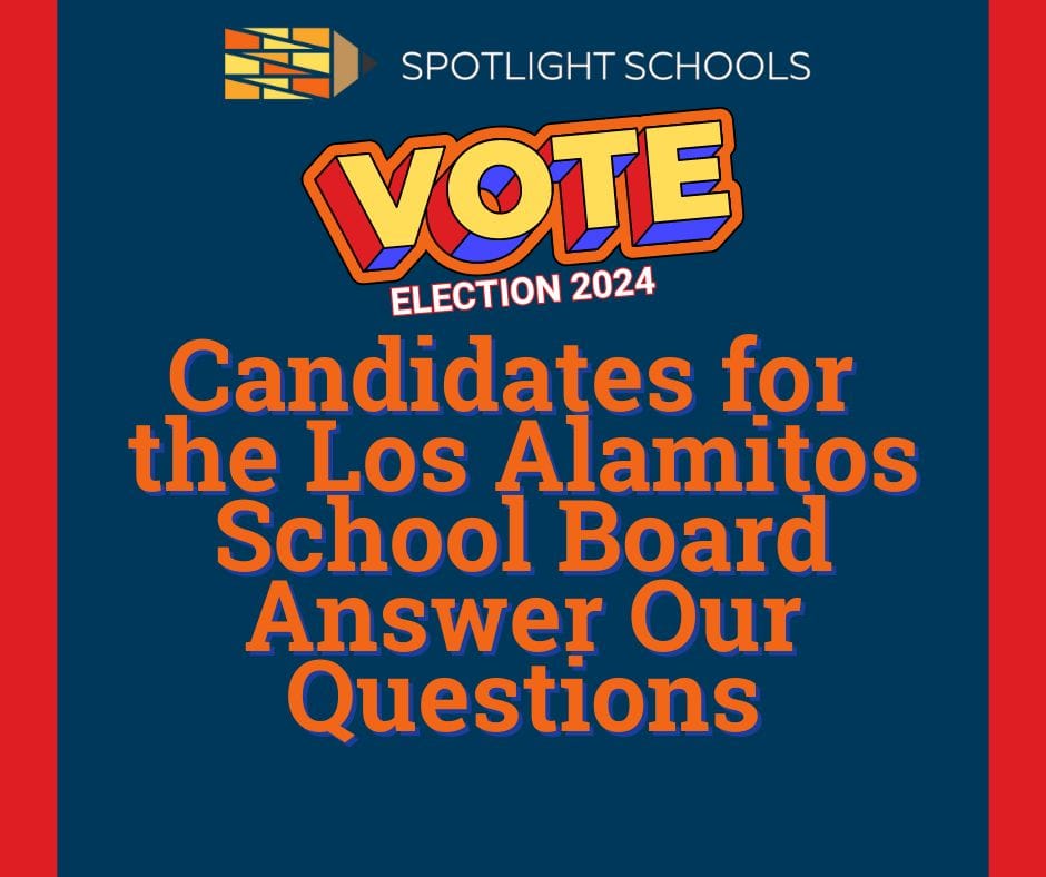 Three of the four candidates for the Los Alamitos School Board share their views on cellphone policies, AI, and declining enrollment